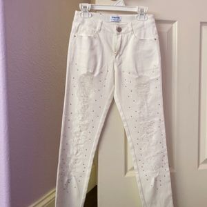White jeans